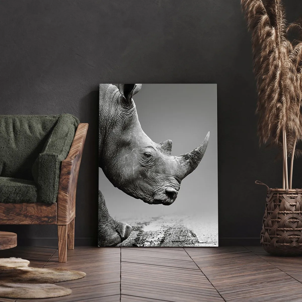 Quadro em tela - Força imparável - 45x80 cm