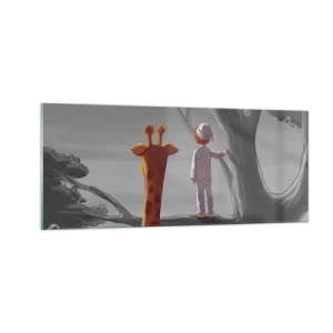 Quadro em vidro - Isso está realmente acontecendo - 100x40 cm