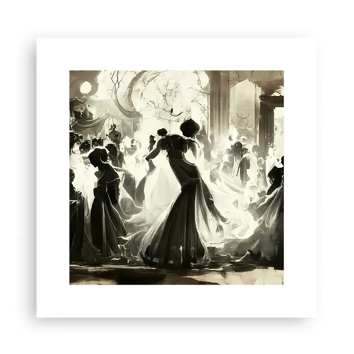 Pôster - O grande baile de máscaras - 30x30 cm