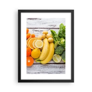 Pôster com moldura preta - Não é suficiente? - 30x40 cm