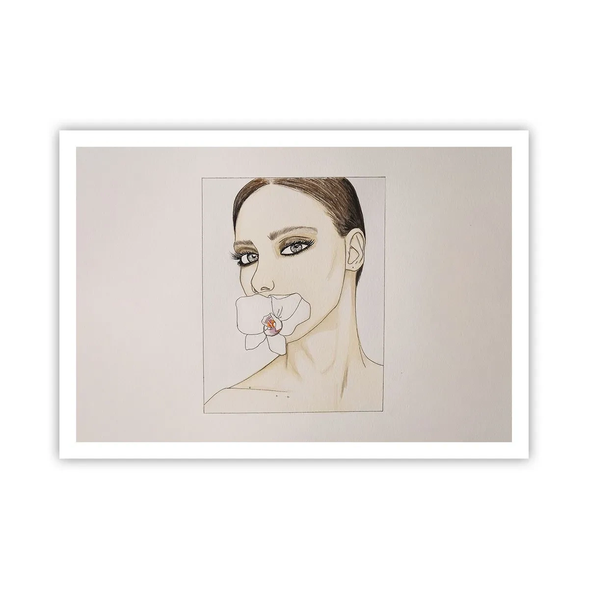 Pôster - Símbolo de elegância e beleza - 100x70 cm