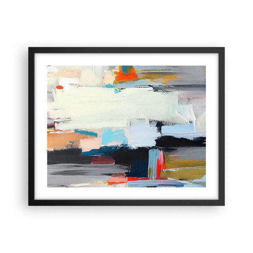 Pôster com moldura preta - Há um método? - 50x40 cm