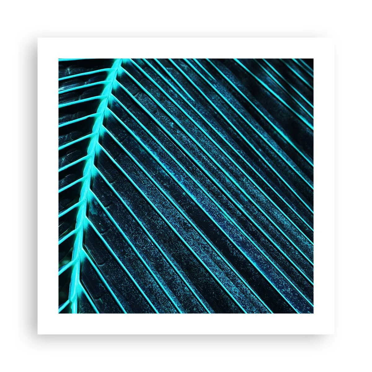 Pôster - Textura verde - 50x50 cm