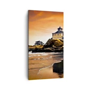 Quadro em tela - Elegância da Costa Oeste - 45x80 cm