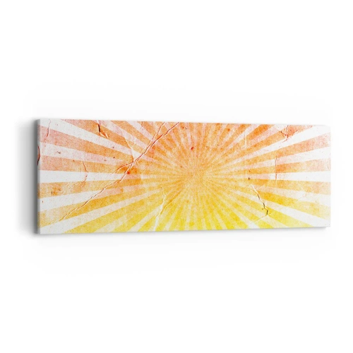 Quadro em tela - Nasceres e entardeceres - 90x30 cm