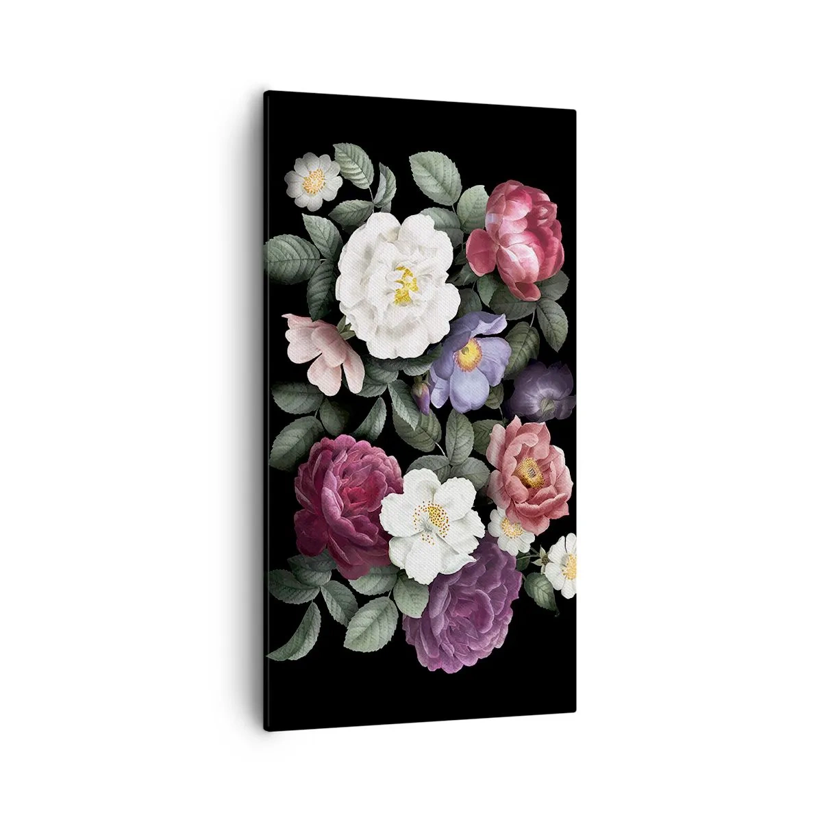 Quadro em tela - Do jardim inglês - 55x100 cm