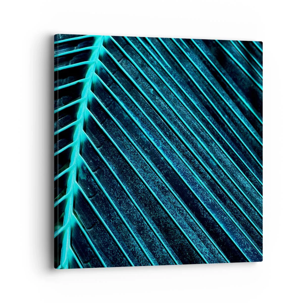 Quadro em tela - Textura verde - 40x40 cm