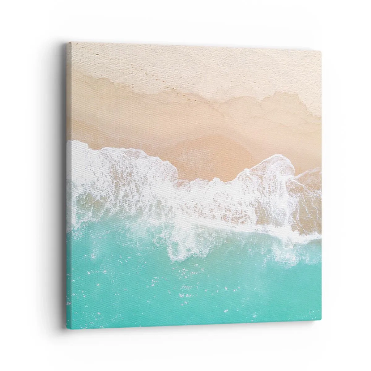 Quadro em tela - Toque carinhoso - 40x40 cm