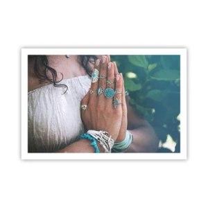 Pôster - Bem-vindo ao centro do ser - 91x61 cm