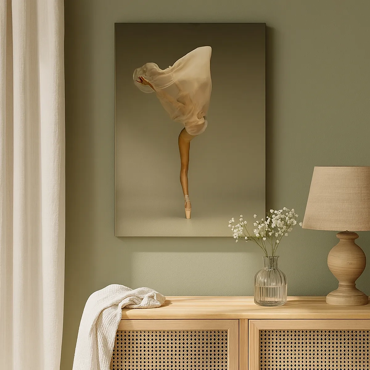 Quadro em tela - Prestes a voar - 50x70 cm