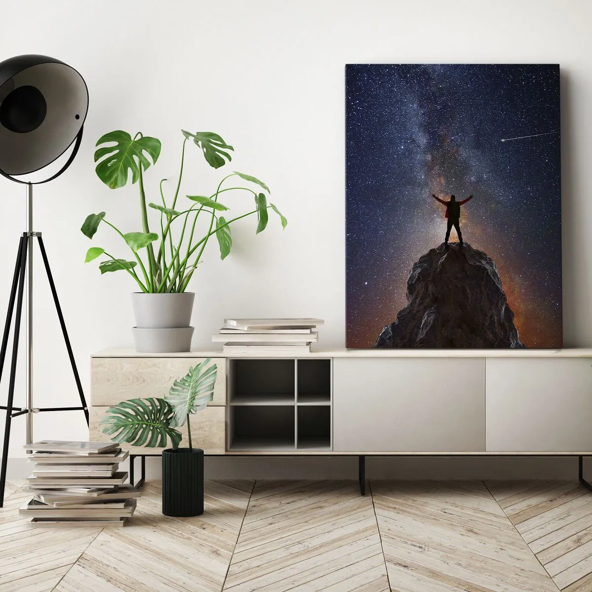 Quadro em tela - A força está comigo! - 50x70 cm