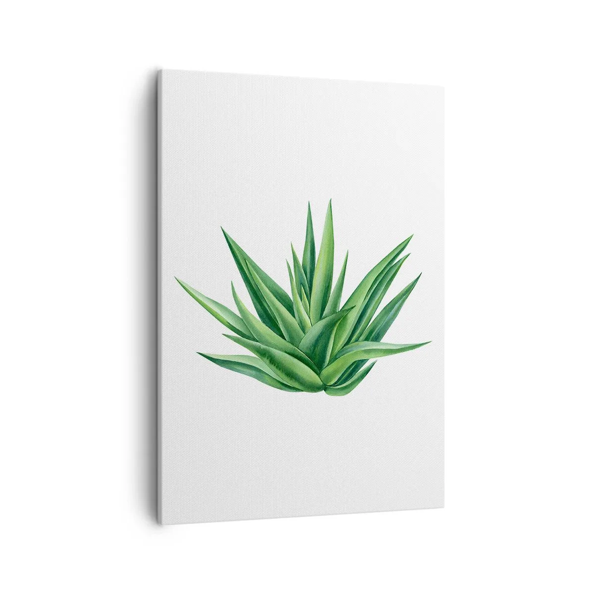 Quadro em tela - Verde – força – vida - 50x70 cm