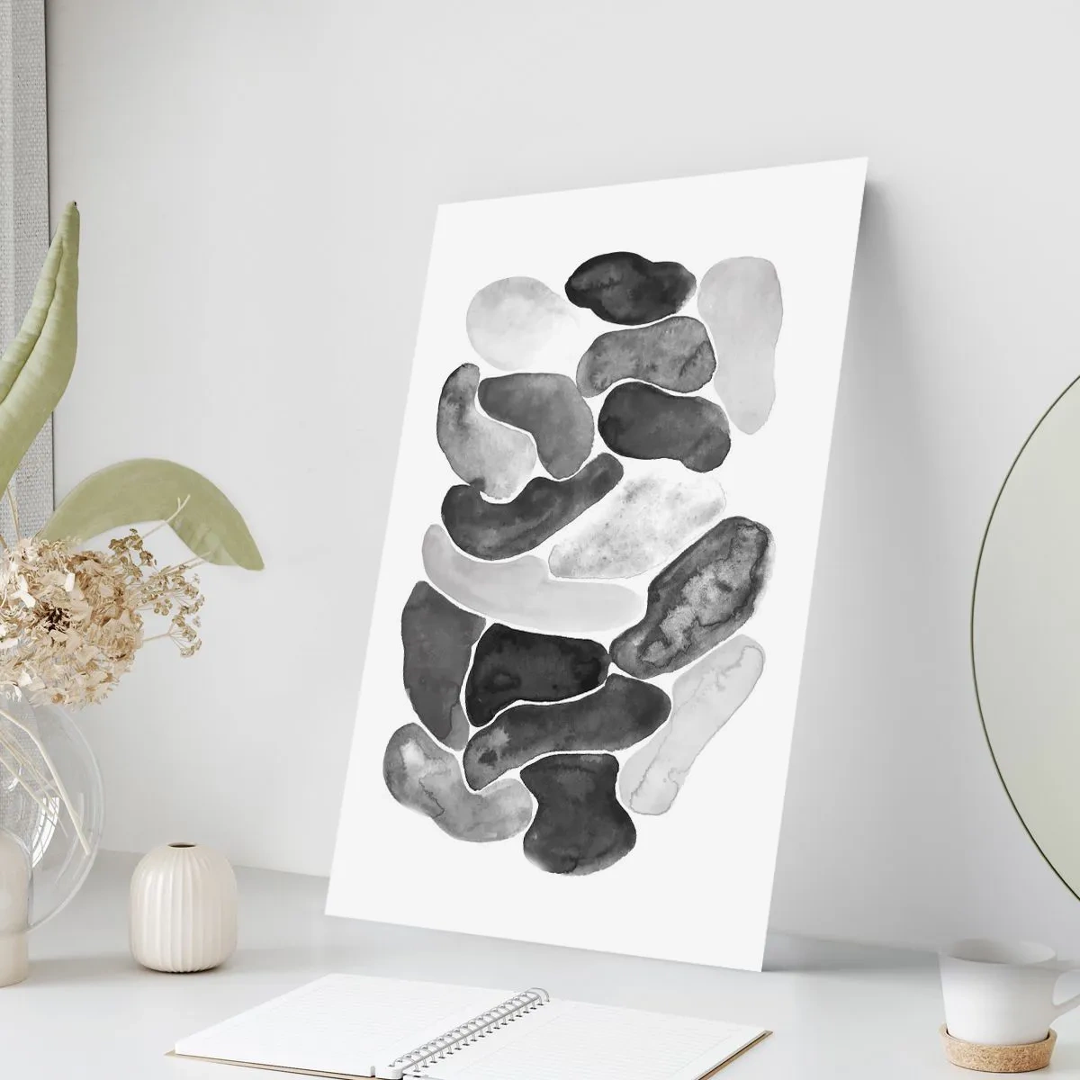 Pôster - Abstração rochosa - 50x70 cm