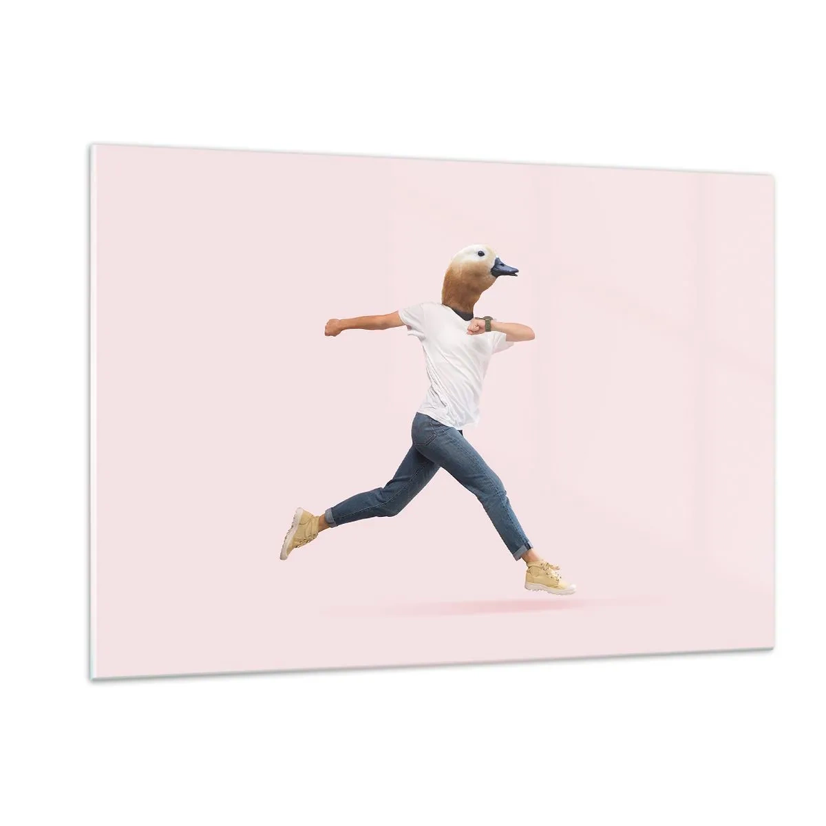 Quadro em vidro - Uma pitada de absurdo - 120x80 cm