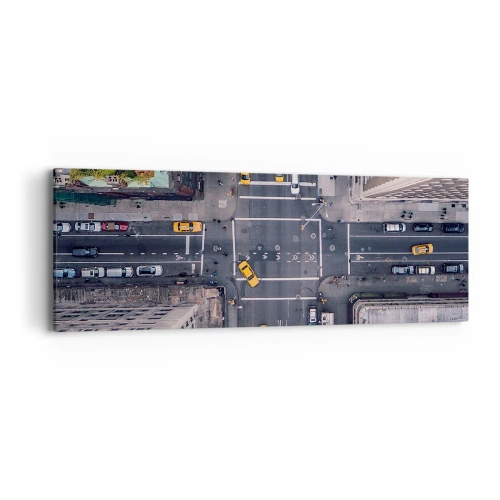 Quadro em tela - Escolha simples - 90x30 cm