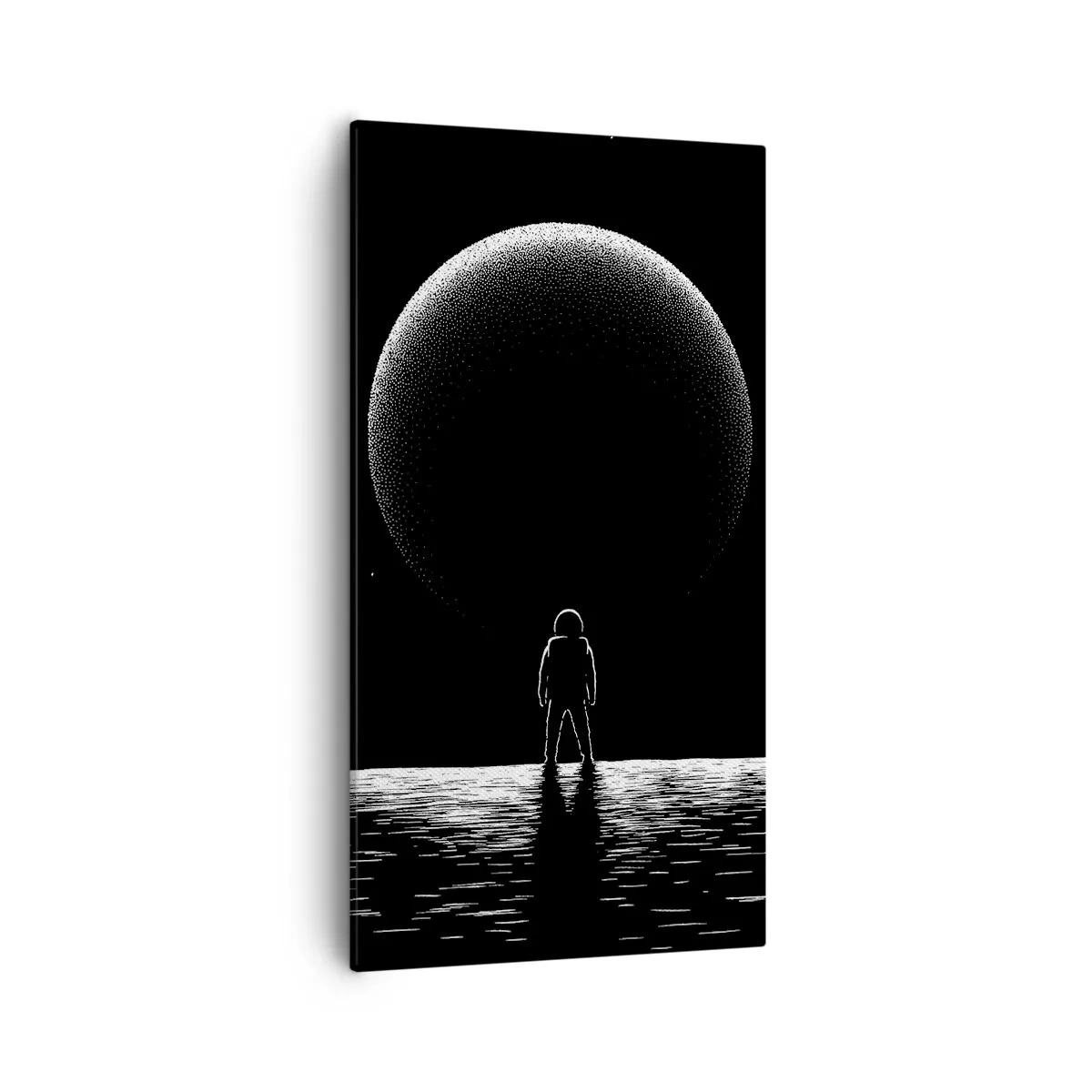 Quadro em tela - Cara a cara - 55x100 cm