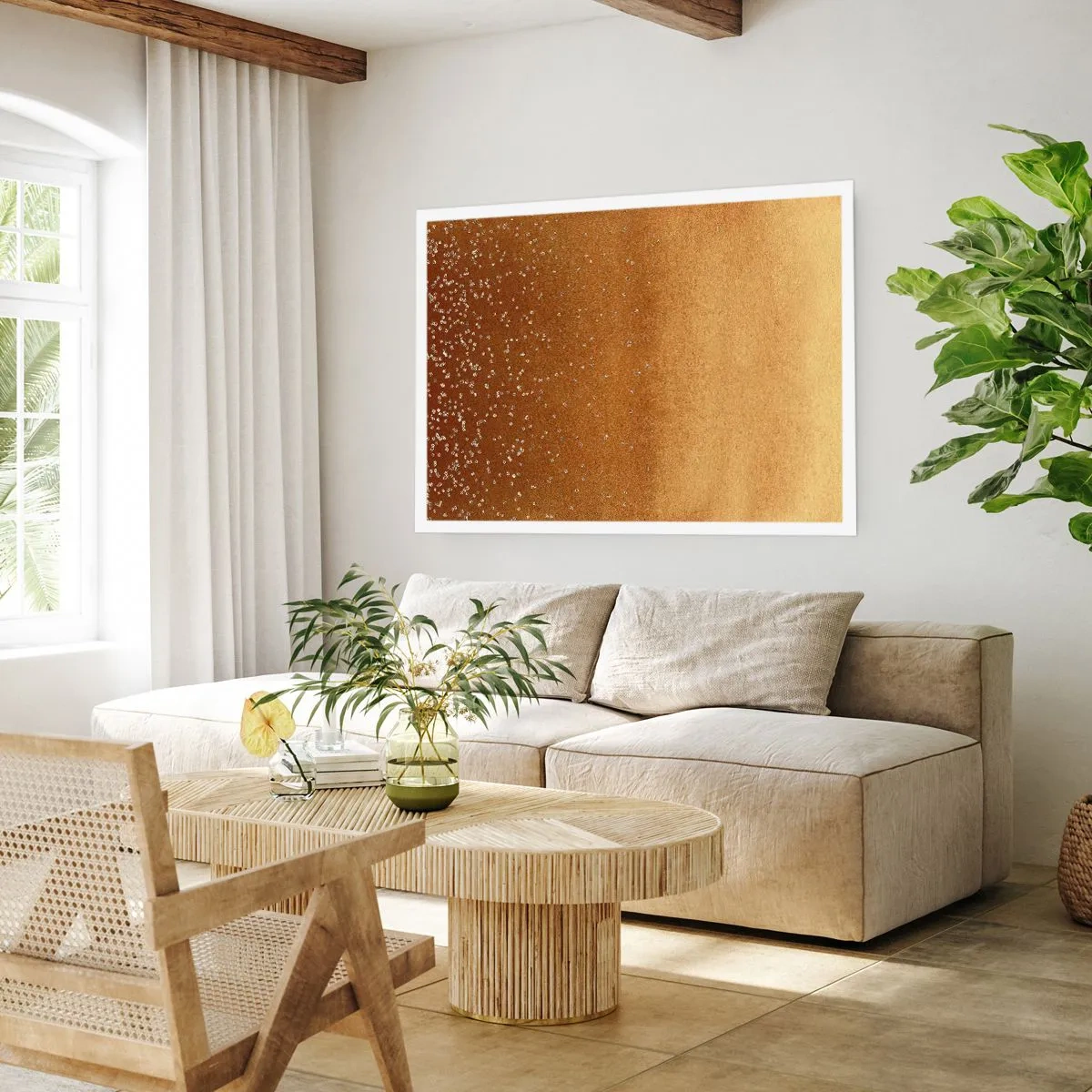 Pôster - O nascimento da luz - 91x61 cm