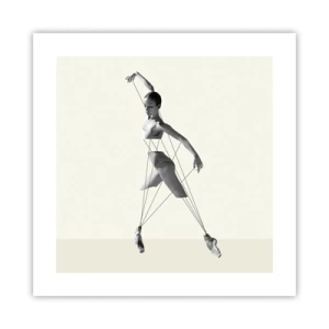 Pôster - No teatro do mundo - 40x40 cm