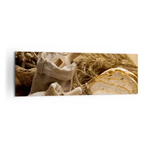 Quadro em tela - Pão de cada dia - 160x50 cm