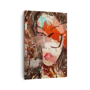Quadro em tela - Ninguém realmente me conhece  - 70x100 cm