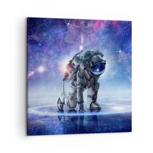 Quadro em tela - Céu estrelado acima de mim - 50x50 cm