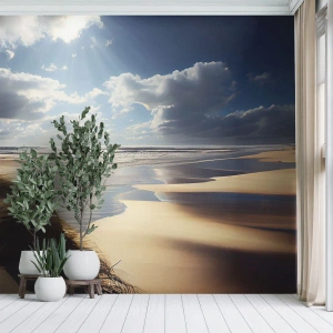 Papel de parede personalizado Premium Sand - Praia, praia selvagem - Praia, Mar, Dunas