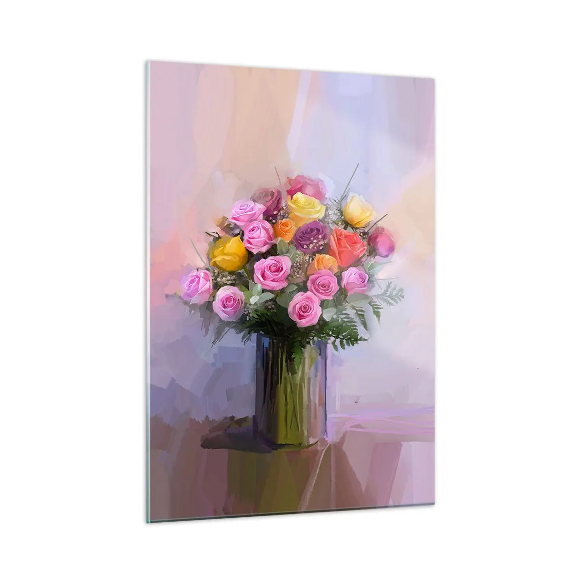 Quadro em vidro - Beleza retida - 50x70 cm