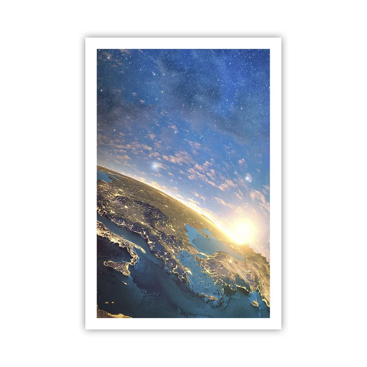 Pôster - Vamos olhar para nós mesmos à distância - 61x91 cm