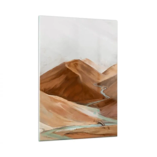 Quadro em vidro - Para a fonte - 50x70 cm