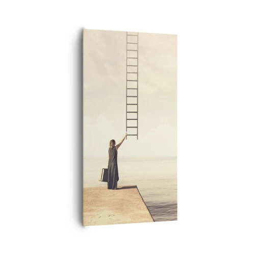 Quadro em tela - Uma viagem mágica - 65x120 cm