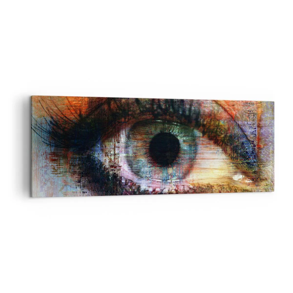 Quadro em tela - Pode olhar para a alma - 140x50 cm