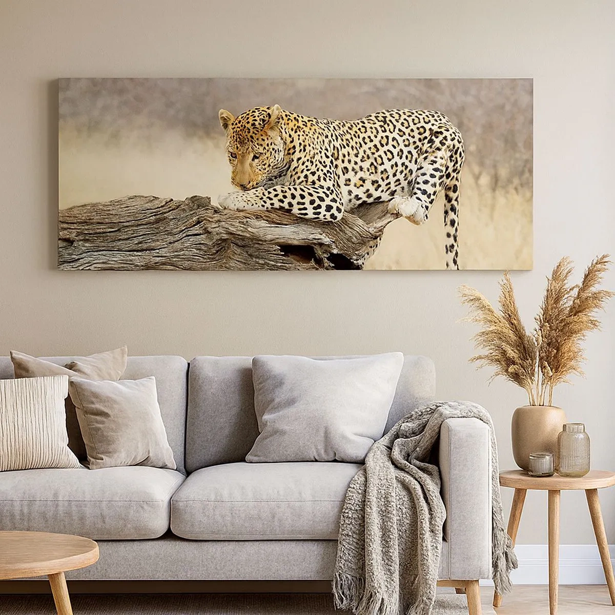 Quadro em tela - Eu sigo o meu próprio caminho - 100x40 cm