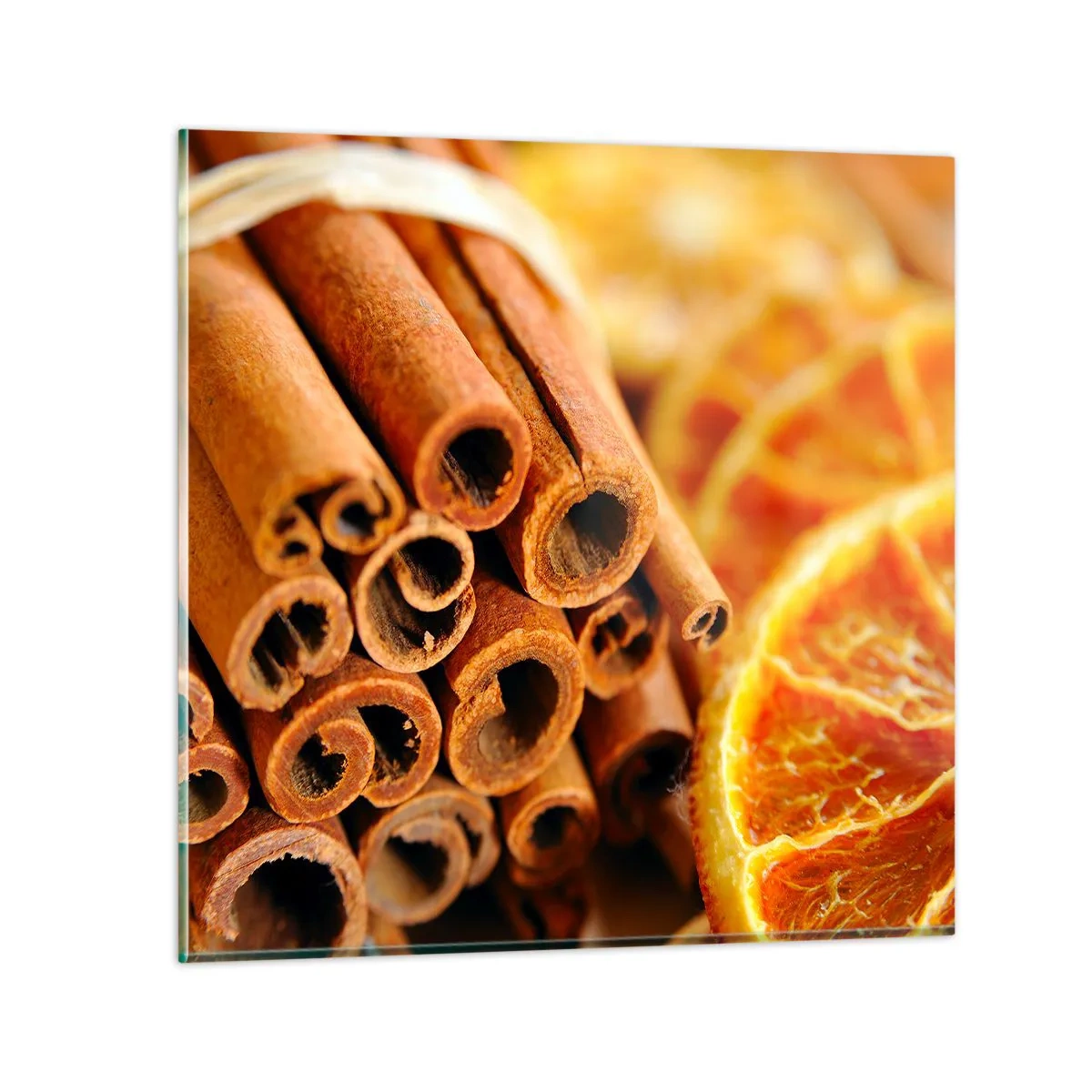 Quadro em vidro - Sente o cheiro? - 30x30 cm