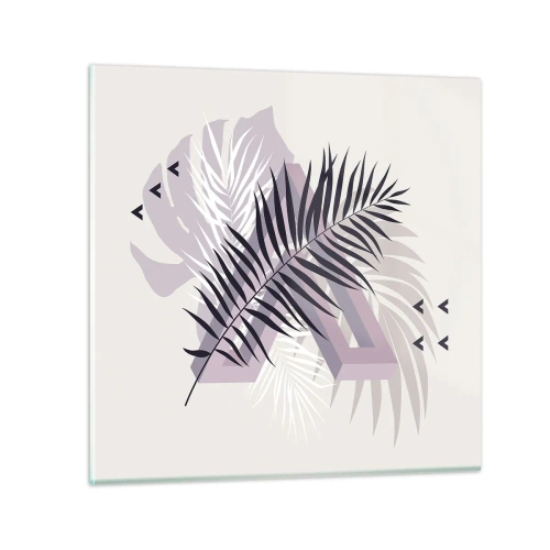 Quadro em vidro - A sombra de uma sombra - 60x60 cm