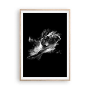 Pôster com moldura de carvalho claro - Parado no ar - 70x100 cm