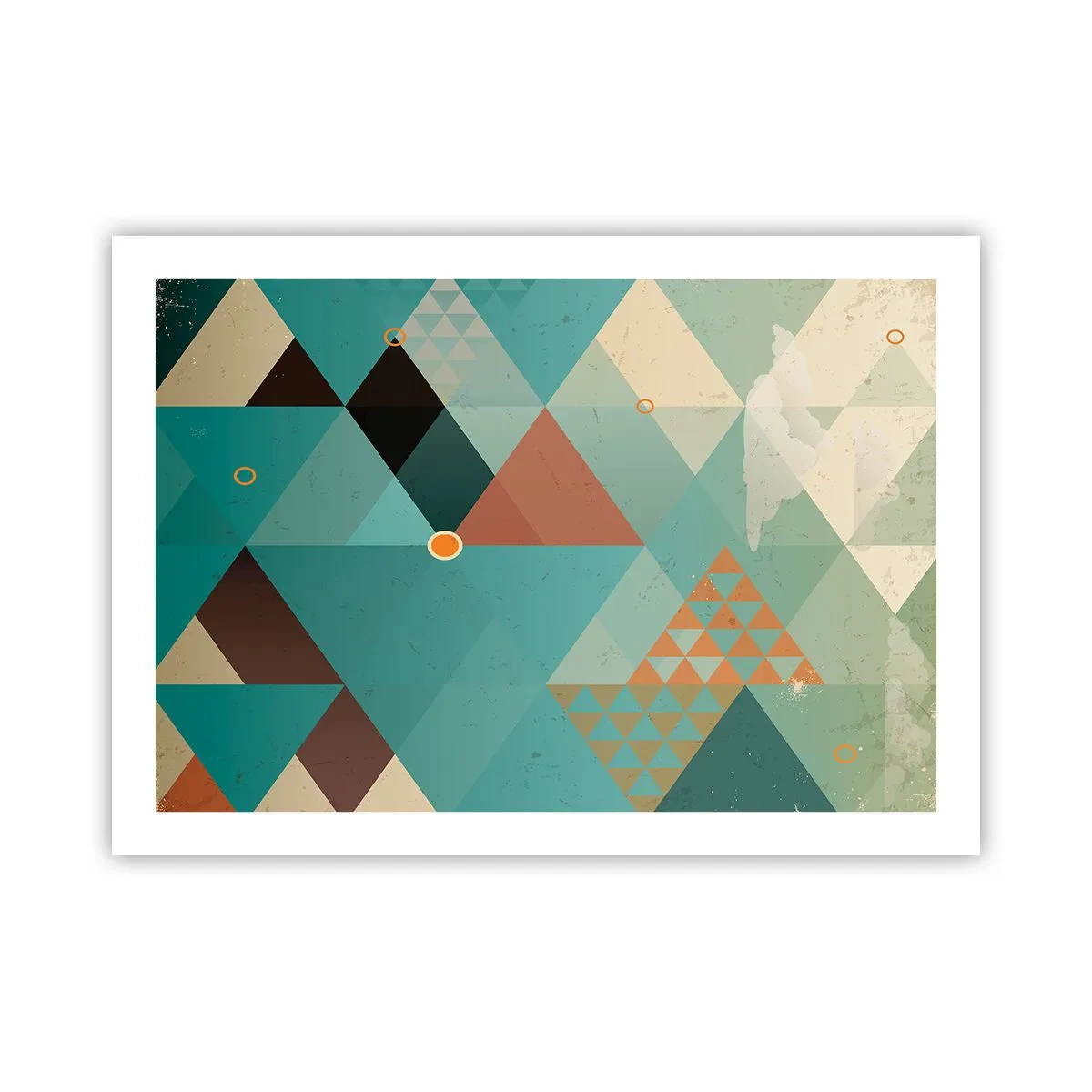 Pôster - A unidade de muitos, os muitos da unidade - 70x50 cm