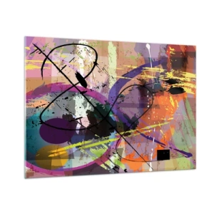 Quadro em vidro - Pode ir direto ou ao redor - 100x70 cm