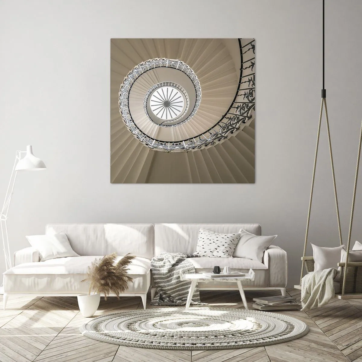 Quadro em tela - Dentro da casca - 40x40 cm