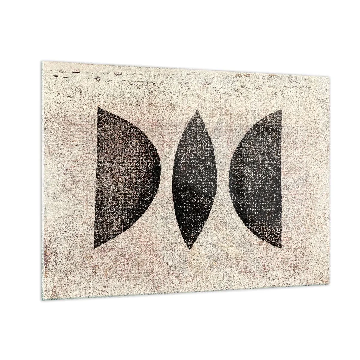 Quadro em vidro - Abstração étnica - 100x70 cm