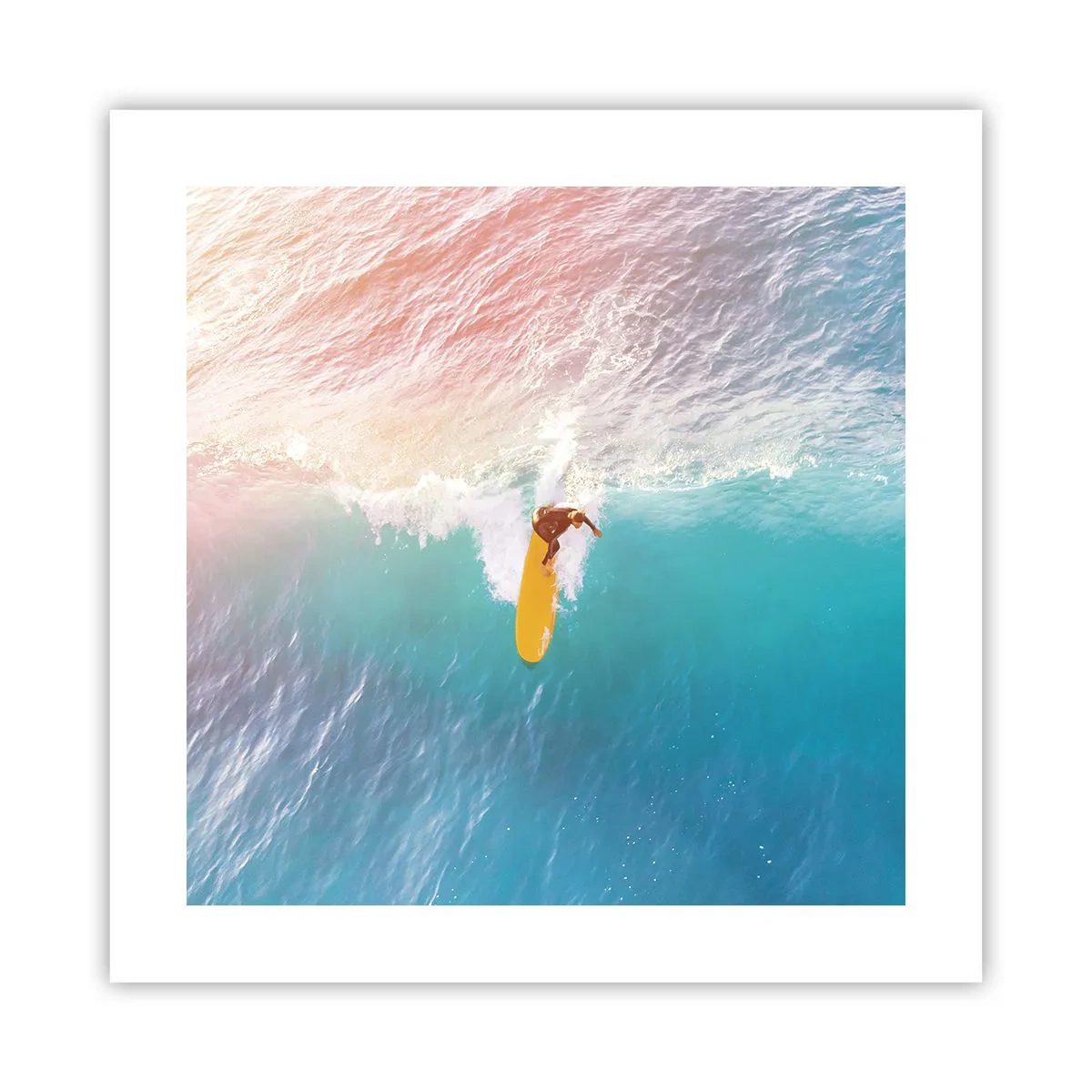 Pôster - Cavaleiro oceânico - 40x40 cm