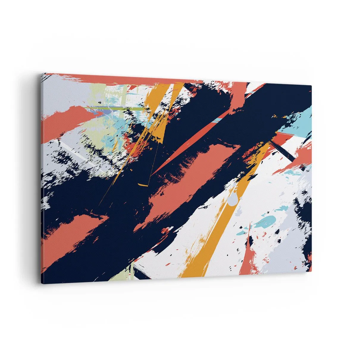 Quadro em tela - Composição dinâmica - 100x70 cm