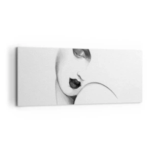 Quadro em tela - No estilo de Łempicka - 100x40 cm