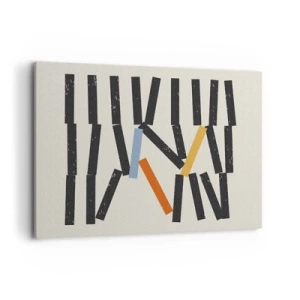 Quadro em tela - Dominó – composição - 120x80 cm