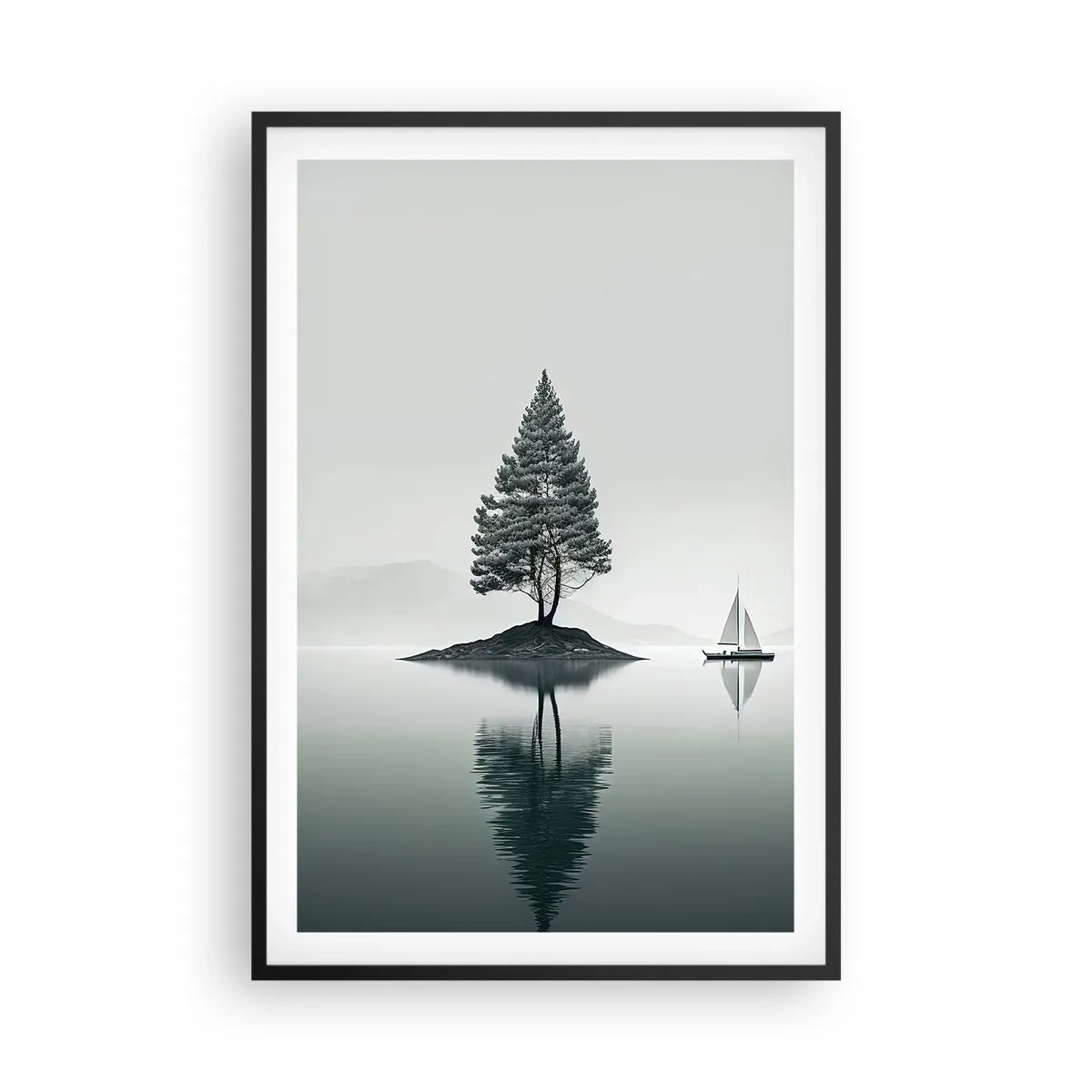 Pôster com moldura preta - Sonho dos sonhos - 61x91 cm