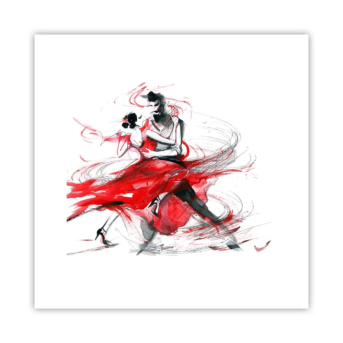 Pôster - Tango - o ritmo da paixão - 30x30 cm