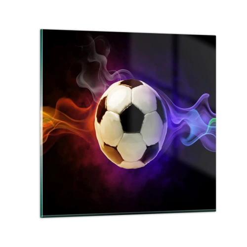 Quadro em vidro - O poder mágico do jogo - 60x60 cm