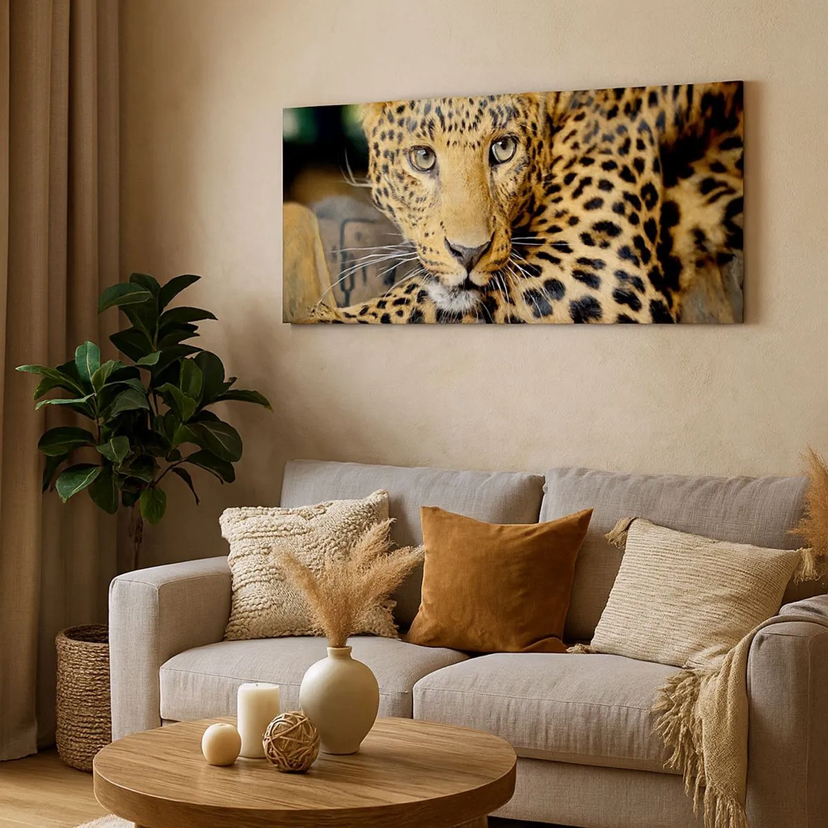 Quadro em tela - Não tenha medo, venha - 100x40 cm