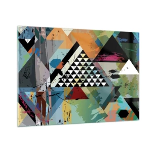 Quadro em vidro - Como é simples - 100x70 cm