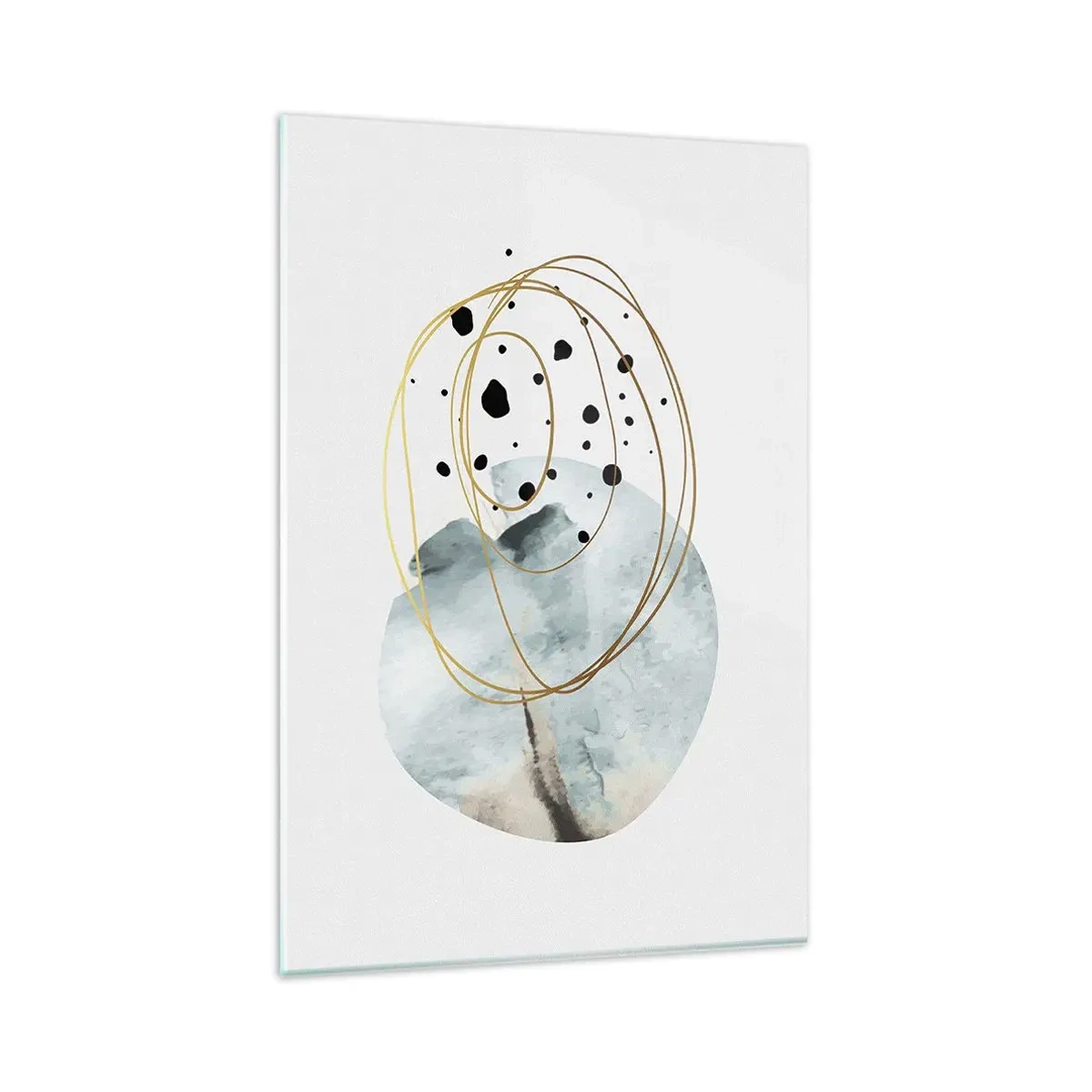 Quadro em vidro - No abraço ao espaço - 80x120 cm