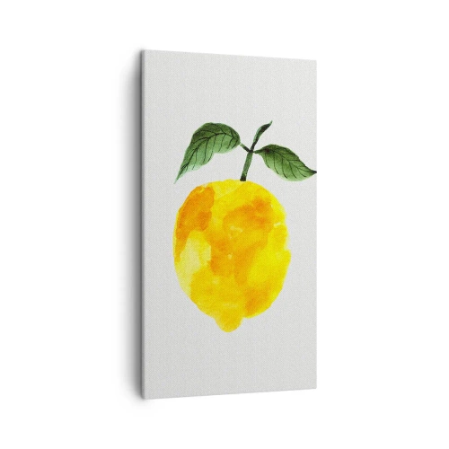 Quadro em tela - Como saborear o sol - 45x80 cm